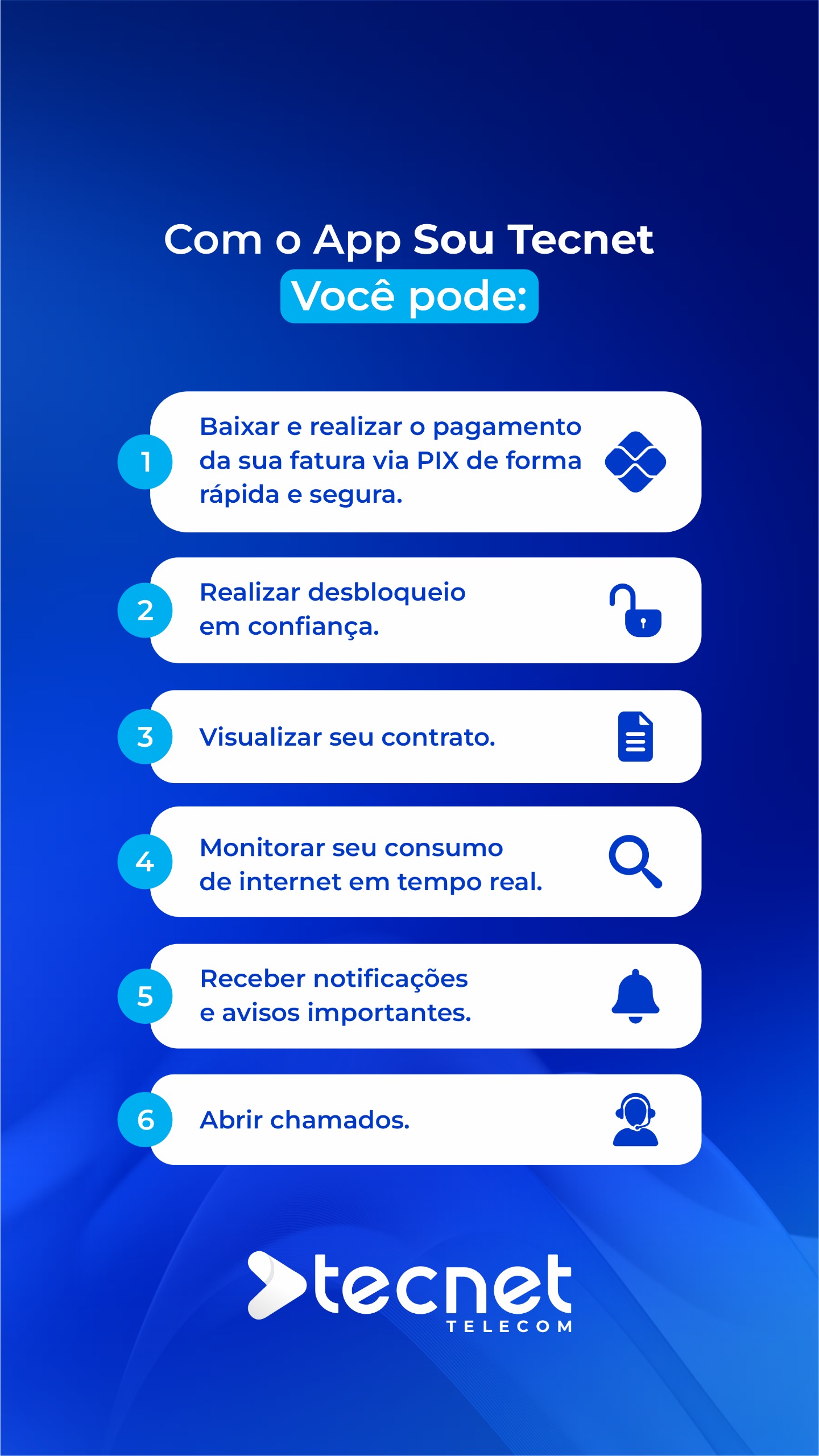 App Sou Tecnet Telecom